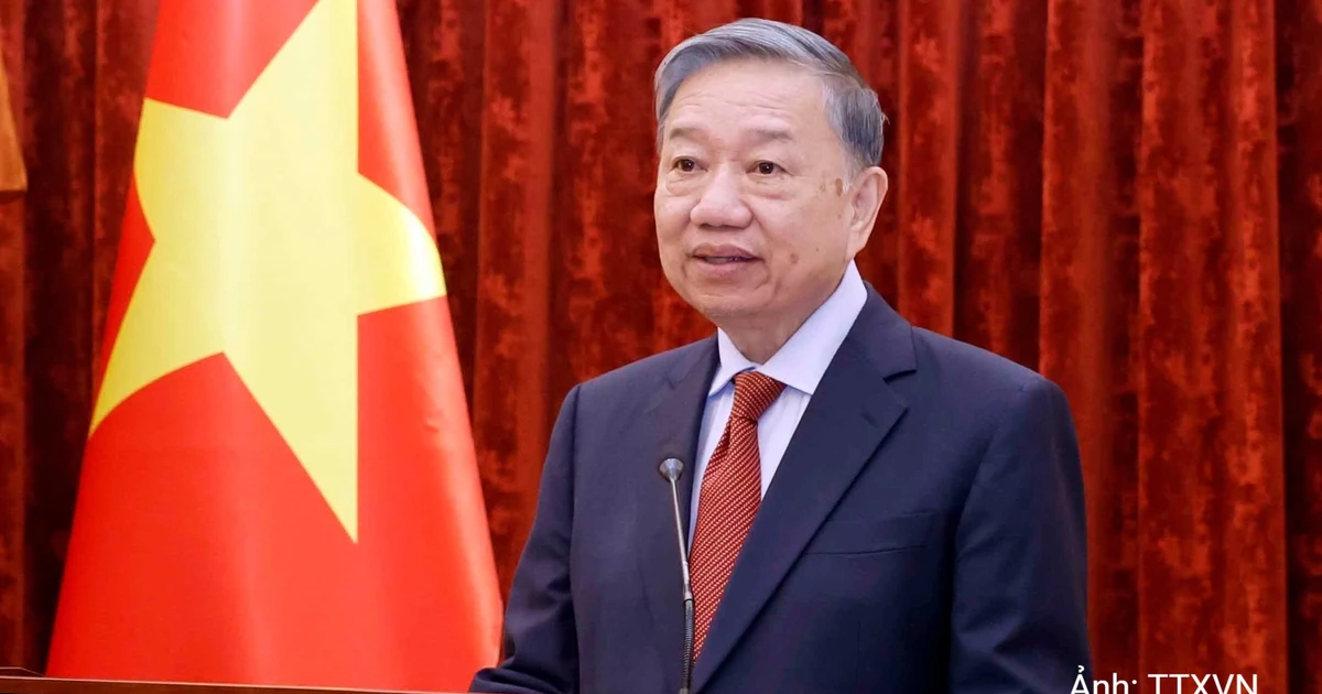 [Ảnh] Trao quyết định thăng Quân hàm Thượng tướng cho sĩ quan Công an Việt Nam