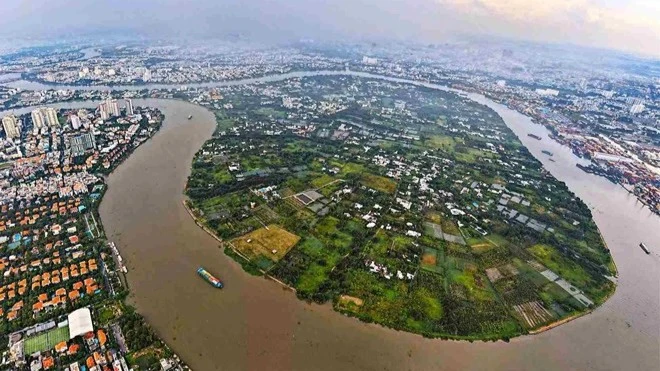 An overview of the Binh Quoi–Thanh Da area. (Photo: Anh Tu)