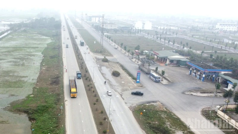 Một đoạn trên tuyến tránh phía đông thành phố Thanh Hóa.