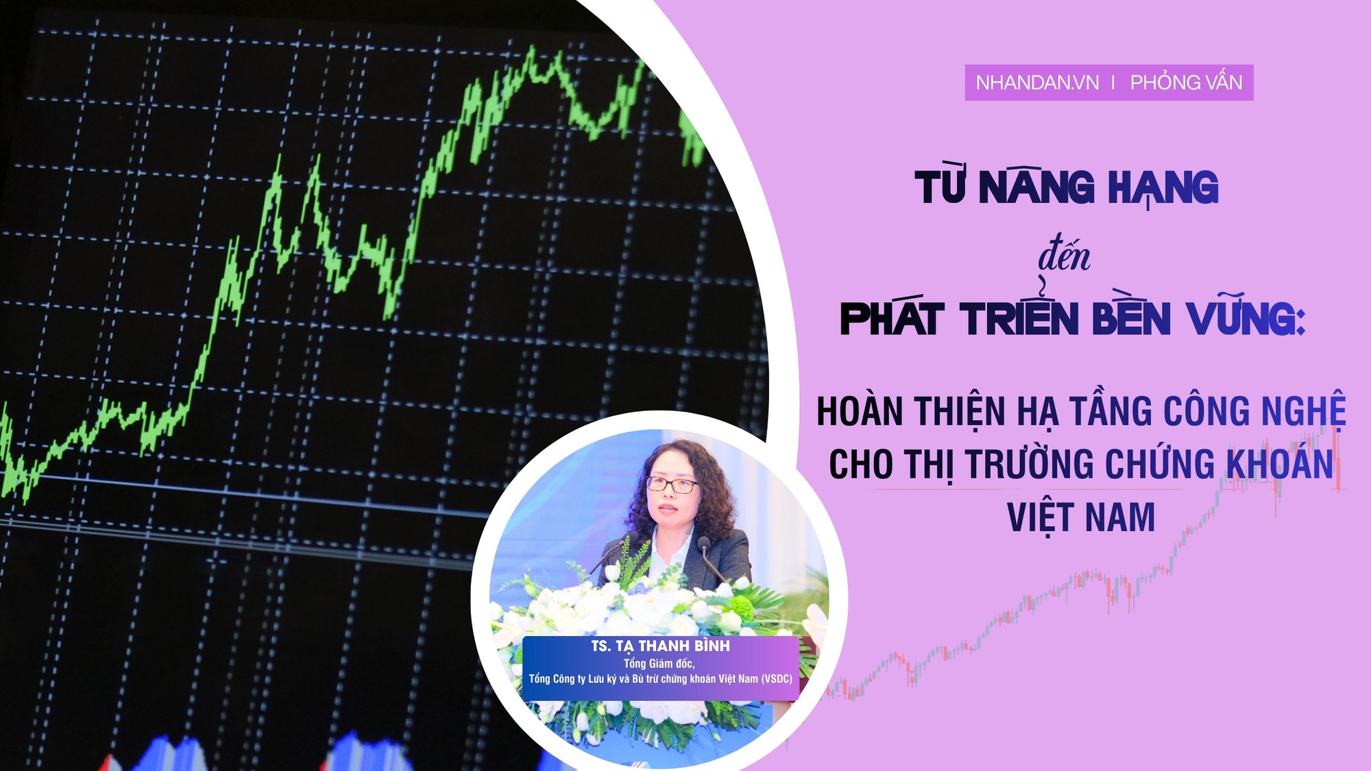 Từ nâng hạng đến phát triển bền vững: Hoàn thiện hạ tầng công nghệ cho thị trường chứng khoán Việt Nam