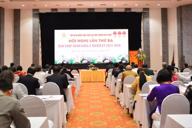 Hội nghị tổng kết công tác năm 2025 của Hội Nạn nhân chất độc da cam/dioxin.