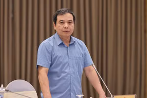 Ông Hoàng Đức Minh, Vụ trưởng Vụ Học sinh sinh viên (Bộ Giáo dục và Đào tạo). (Ảnh: VGP/Nhật Bắc)