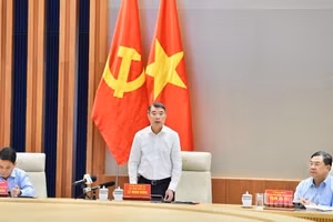 Thủ tướng Chính phủ Lê Minh Hưng chủ trì cuộc làm việc với 5 tỉnh, thành phố phía bắc về triển khai thực hiện Kết luận của Tổng Bí thư, Chủ tịch nước Tô Lâm về nhà ở xã hội, nhà ở cho thuê. (Ảnh: THANH GIANG)