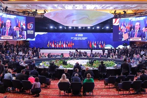 Quang cảnh Phiên toàn thể Hội nghị Cấp cao ASEAN lần thứ 47. (Ảnh: Nhật Bắc/VGP)