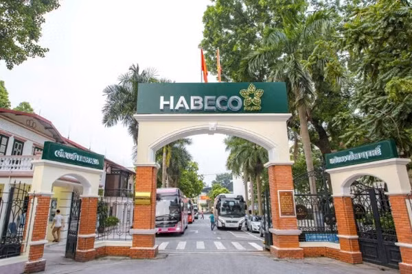 Trụ sở Habeco tại địa chỉ số 183 Hoàng Hoa Thám (Hà Nội).