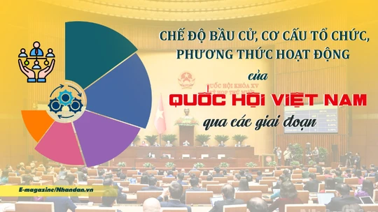 Chế độ bầu cử, cơ cấu tổ chức, phương thức hoạt động của Quốc hội Việt Nam qua các giai đoạn