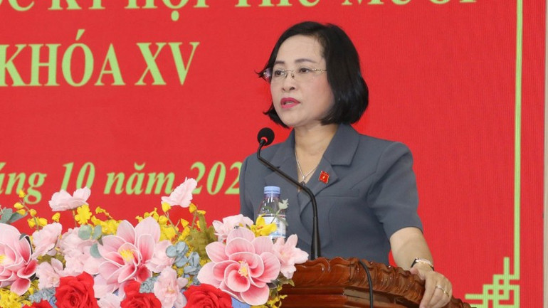 Phó Chủ tịch Quốc hội Nguyễn Thị Thanh mong muốn tiếp tục nhận được sự quan tâm, theo dõi, ủng hộ của cử tri đối với các hoạt động của Quốc hội cũng như Đoàn đại biểu Quốc hội tỉnh. img-4786-5355.jpg