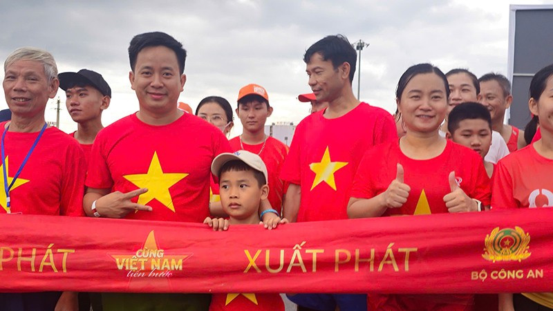 Háo hức chuẩn bị xuất phát.