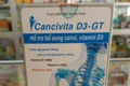 Sản phẩm thực phẩm bảo vệ sức khỏe Cancivita D3-GT. (Ảnh: Chụp màn hình)