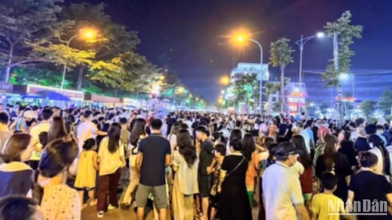 Tuyến phố đi bộ tại thành phố Thái Bình được khai thác thử nghiệm trong 12 tháng.