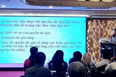 Vai trò của bản quyền trong nghiên cứu, giáo dục được làm rõ qua nhiều hội thảo do Cục Bản quyền tác giả tổ chức.
