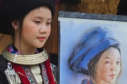 Nhân vật và tác phẩm trong góc nhìn của họa sĩ Nguyễn Thu Hà.