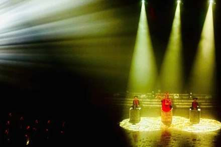 Đêm diễn "Thiêng" mở cửa miễn phí phục vụ bà con nhân dân Sa Pa và khách du lịch.