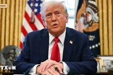 Tổng thống Mỹ Donald Trump. (Ảnh: IRNA/TTXVN)