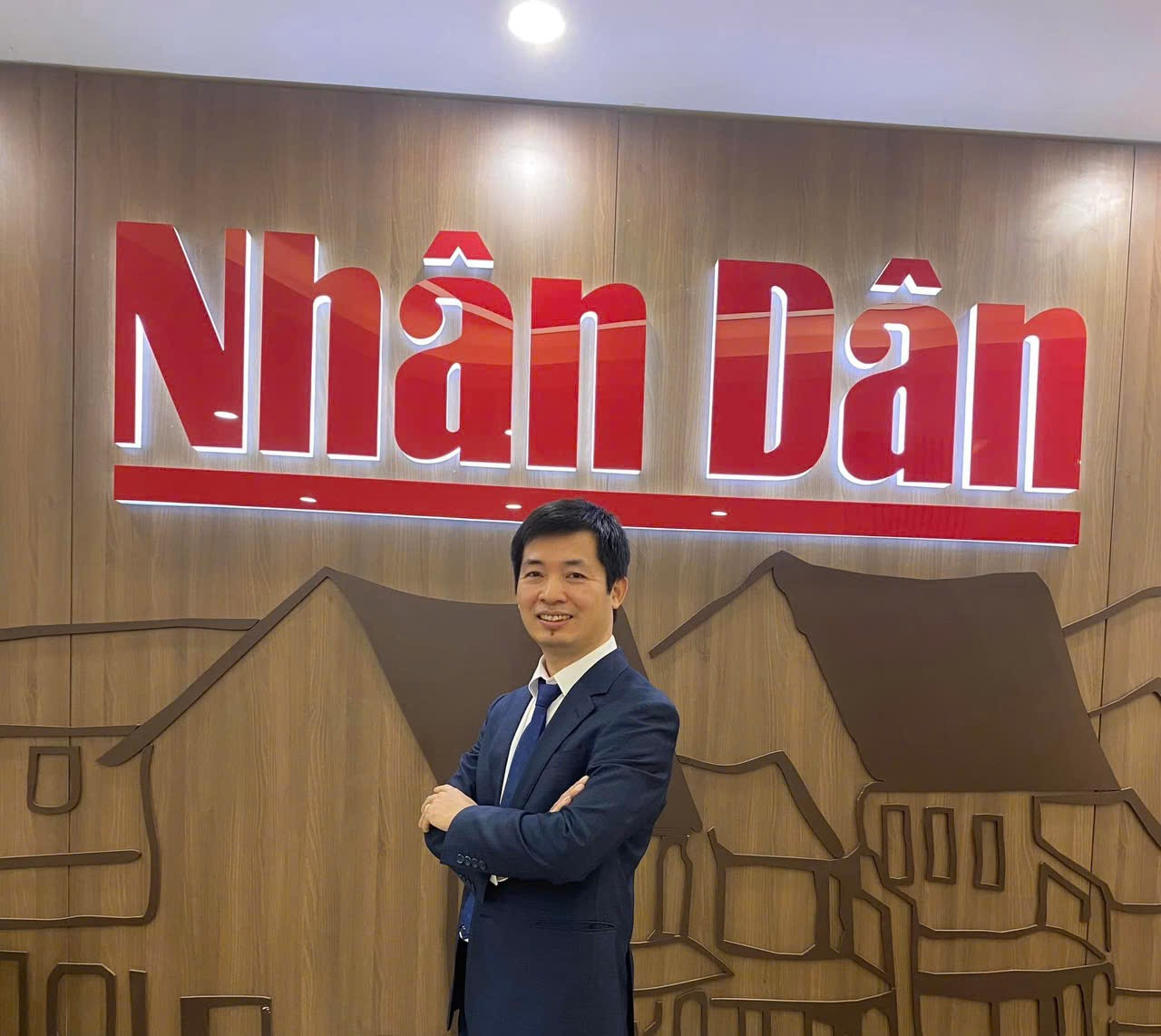 Ông Nguyễn Quang Huy, Giám đốc điều hành khoa Tài chính-Ngân hàng, Trường Đại học Nguyễn Trãi bày tỏ niềm tin vào sự tăng trưởng bứt phá của Việt Nam. 7bcba1b4049f8fc1d68e.jpg