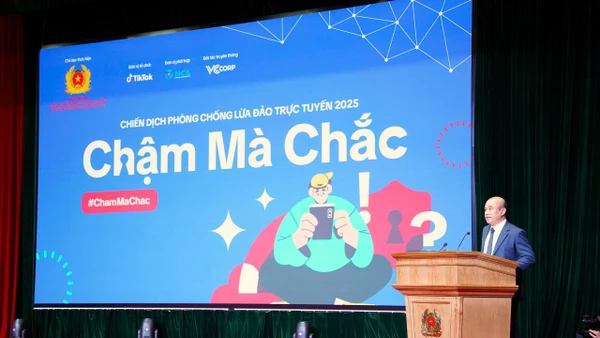 Khởi động chiến dịch "Chống lừa đảo trực tuyến năm 2025-Chậm mà chắc"