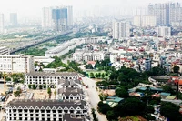 Một góc khu đô thị mới. Ảnh: NAM ANH