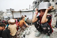 Tình cảnh khó khăn của trẻ em ở Gaza