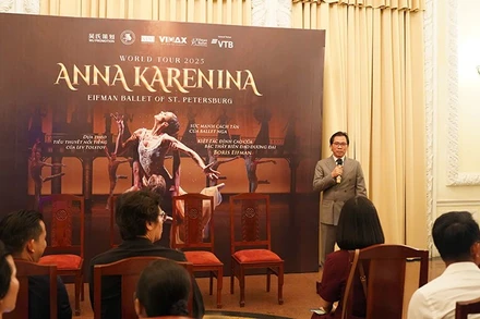 Quang cảnh buổi họp báo. (Ảnh: Ban Tổ chức)