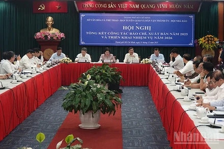 Quang cảnh hội nghị. (Ảnh: LINH BẢO)