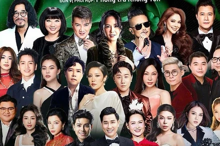 Nhiều ca sĩ nổi tiếng tham gia chương trình "Nghĩa tình phương Nam 2025". (Ảnh: Ban tổ chức).