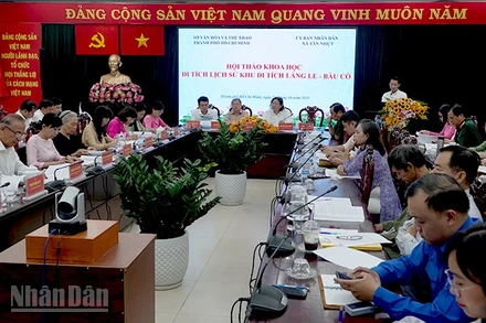 Quang cảnh hội thảo. (Ảnh: LINH BẢO)