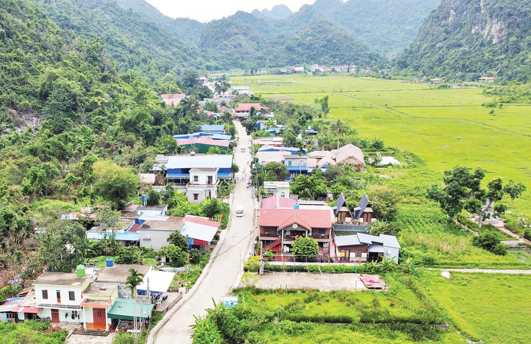 Du khách có thể tham quan làng bằng xe điện, xe đạp. dji-0887.jpg