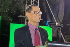 Tiến sĩ Trần Văn Miều, Phó Chủ tịch Hội Bảo vệ Thiên nhiên và Môi trường Việt Nam. 