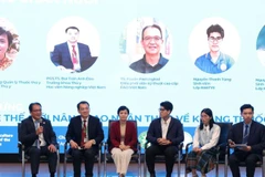 Các đại biểu tham gia thảo luận tại “Diễn đàn Thanh niên hành động chống lại tình trạng kháng thuốc”.