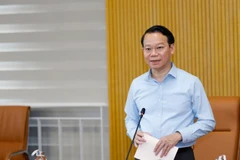Bộ trưởng Bộ Nông nghiệp và Môi trường Đỗ Đức Duy nhấn mạnh, kiểm soát và cải thiện chất lượng không khí là nhiệm vụ cấp thiết trong bối cảnh phát triển kinh tế-xã hội hiện nay. (Ảnh: KHƯƠNG TRUNG)