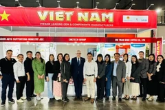 Hiệp hội Công nghiệp hỗ trợ Việt Nam (VASI) tổ chức Khu gian hàng Việt Nam tại Triển lãm Eicma lần thứ 82. (Nguồn: VASI)