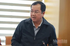 Ông Trần Đình Luân, Cục trưởng Thủy sản và Kiểm ngư (Bộ Nông nghiệp và Môi trường). 