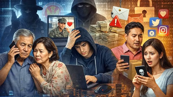 5 nhóm đối tượng mục tiêu của tội phạm sử dụng công nghệ cao.