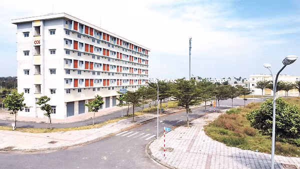 Một dự án nhà ở xã hội dành cho người lao động ở xã Nhơn Trạch, Đồng Nai.