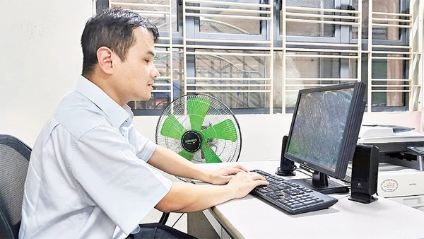 Ngay từ nhỏ, anh Vinh đã có niềm đam mê với âm nhạc, thích sáng tác. (Ảnh: Nhân vật cung cấp)