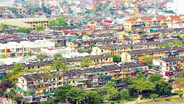 Khu tập thể Thành Công, Hà Nội. (Ảnh ĐĂNG ANH)