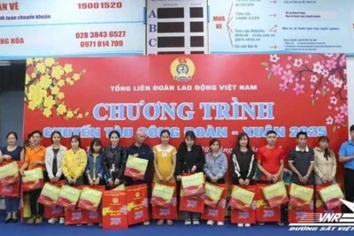 Chương trình Chuyến tàu Công đoàn năm 2026 tiếp tục được Tổng Liên đoàn Lao động Việt Nam triển khai.