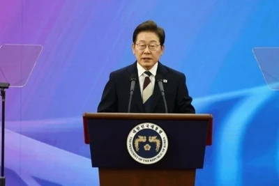 Tổng thống Hàn Quốc Lee Jae Myung. (Ảnh: THX/TTXVN)