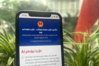 Người dân có thể hỏi đáp về phân quyền, phân cấp trên AI pháp luật. (Ảnh: TL)