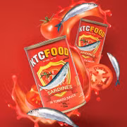 Cá nục/cá mòi sốt cà đóng hộp KTCFOOD