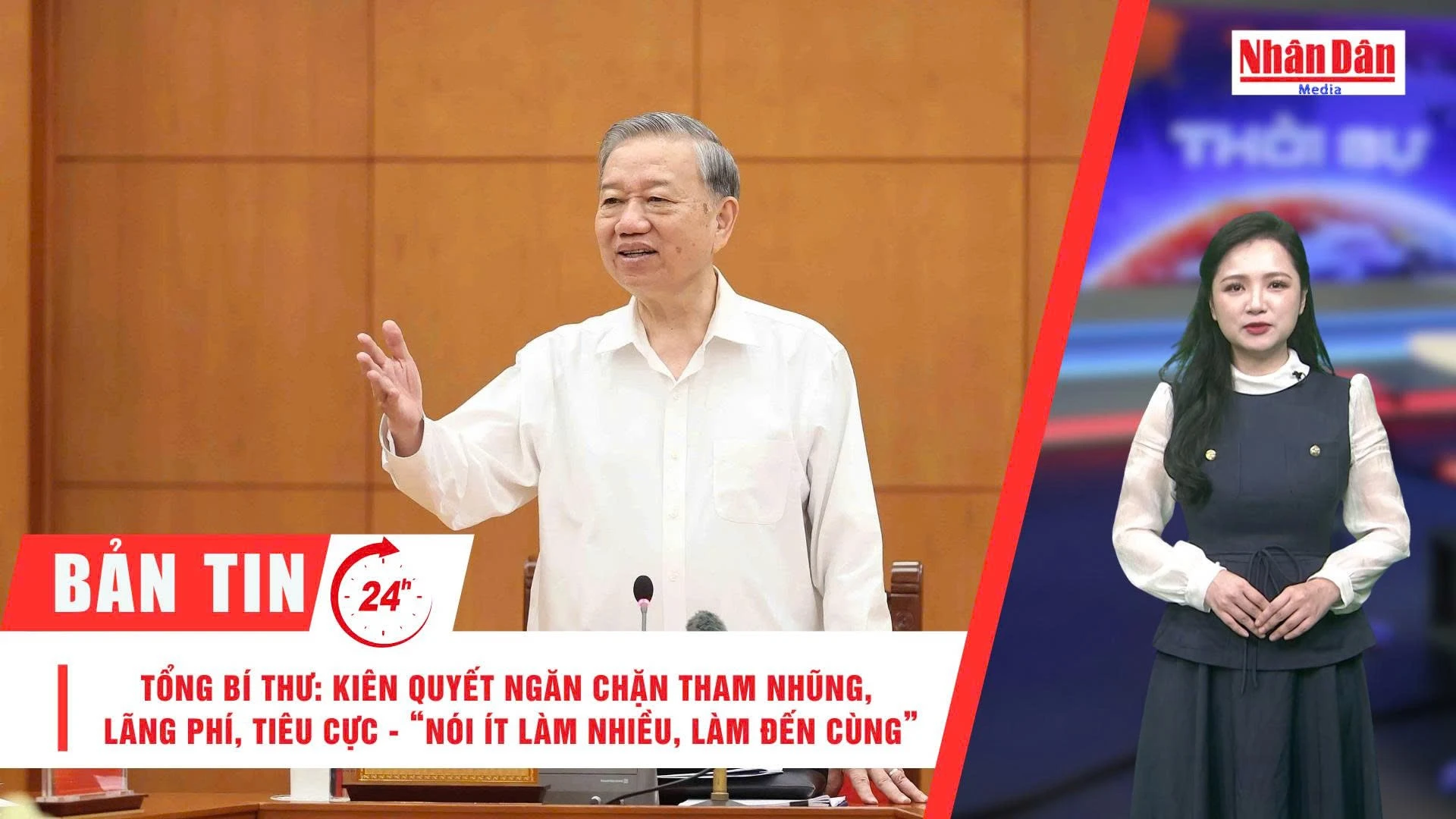 Tổng Bí thư Tô Lâm chủ trì họp chống tham nhũng, Chủ tịch nước tiếp đại sứ