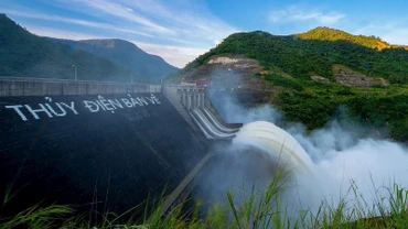 Các hồ thủy điện của EVNGENCO1 đã vận hành an toàn, góp phần cắt lũ bảo đảm an toàn cho hạ du. (Ảnh: GENCO1)