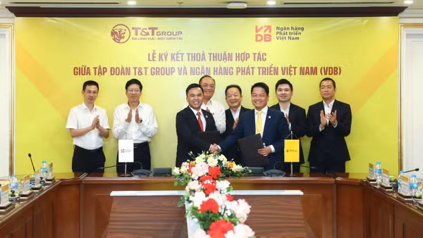 Lễ ký kết thỏa thuận hợp tác. (Nguồn ảnh: T&T Group)