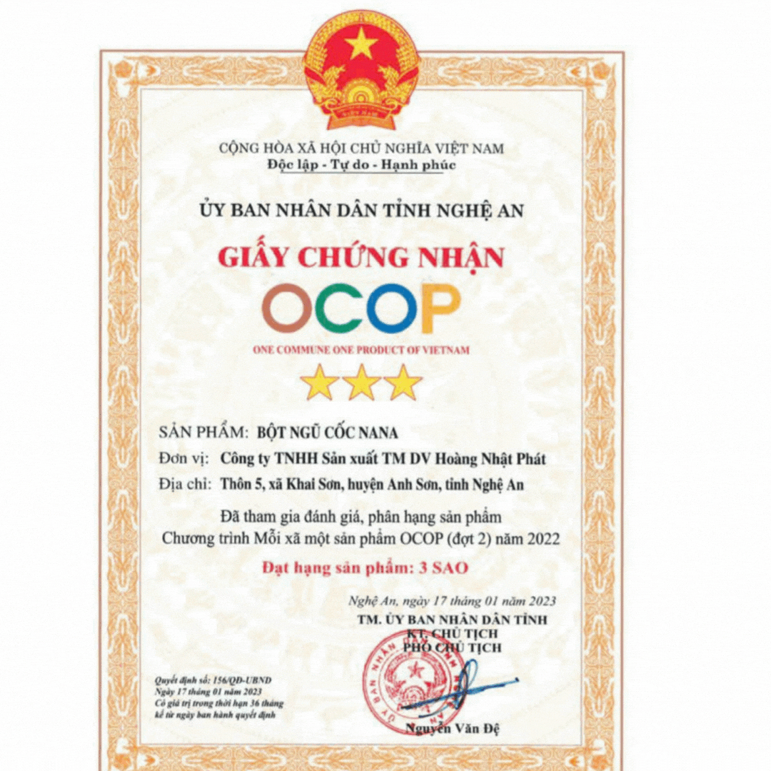 Bột ngũ cốc NaNa