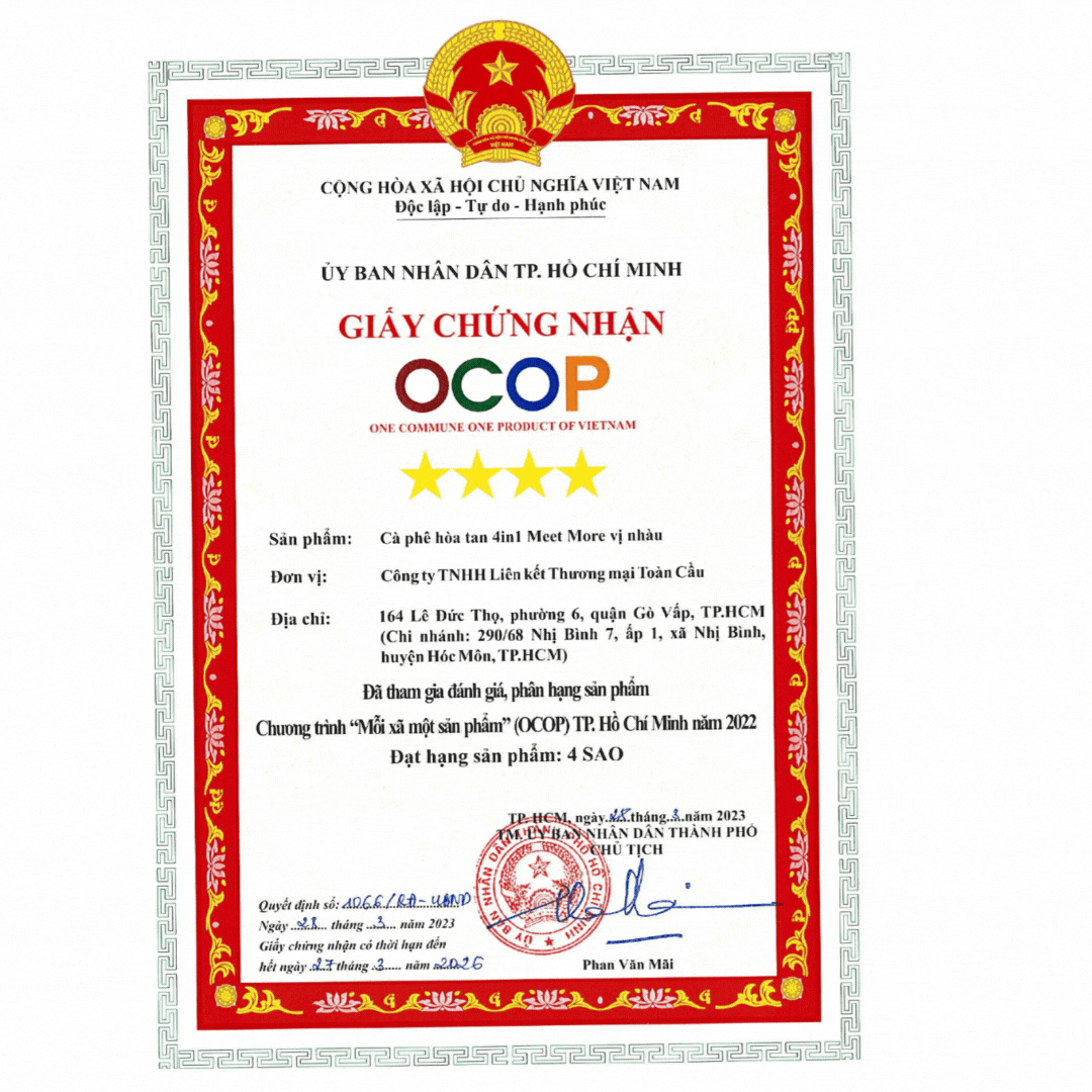 Cà-phê hòa tan Meet More 4 in 1 hương nhàu