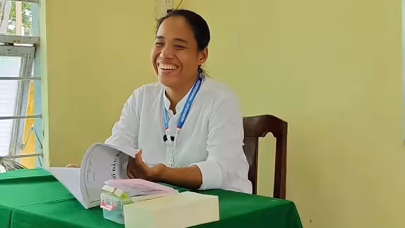 Cô giáo Nguyễn Thị Thoa .