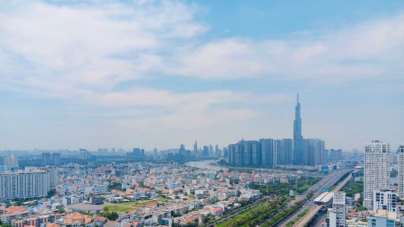 Một góc Thành phố Hồ Chí Minh.