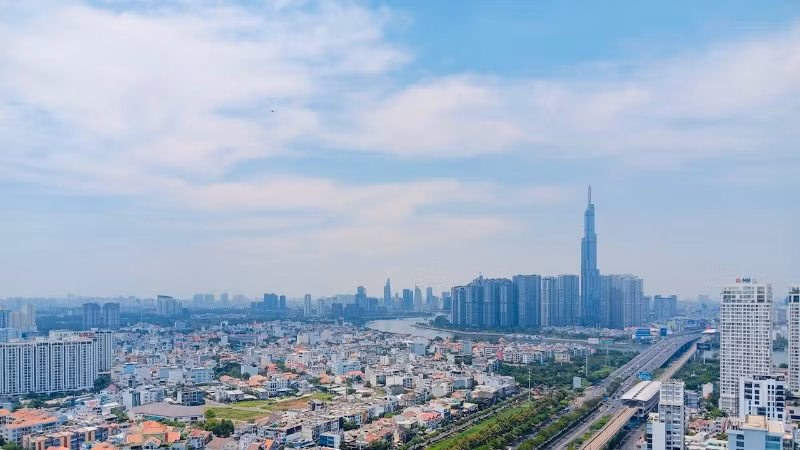 Một góc Thành phố Hồ Chí Minh.