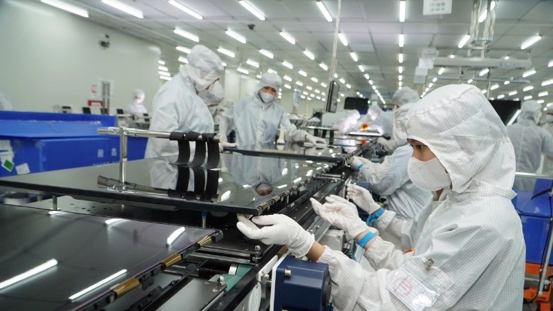 Sản xuất tại Công ty trách nhiệm hữu hạn Công nghệ cao Coretronic Việt Nam, một trong những dự án công nghệ cao của Thành phố Hồ Chí Minh.