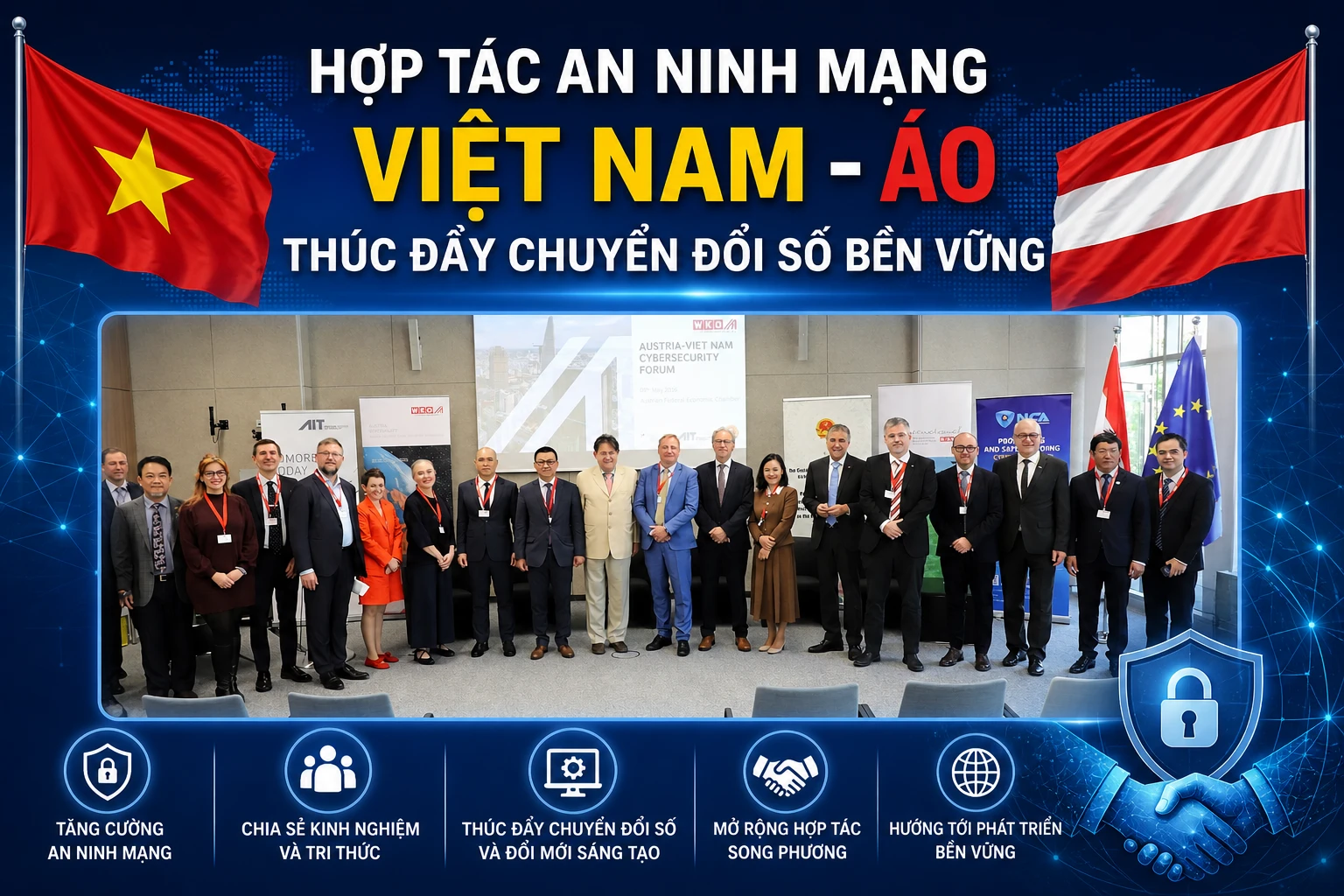 Việt Nam và Áo thúc đẩy hợp tác an ninh mạng chiến lược